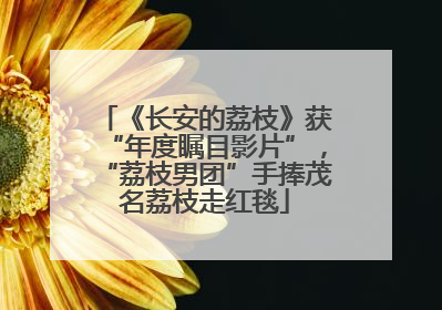 《长安的荔枝》获“年度瞩目影片”，“荔枝男团”手捧茂名荔枝走红毯