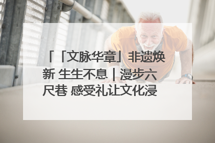 「文脉华章」非遗焕新 生生不息｜漫步六尺巷 感受礼让文化浸润的“巷”往生活