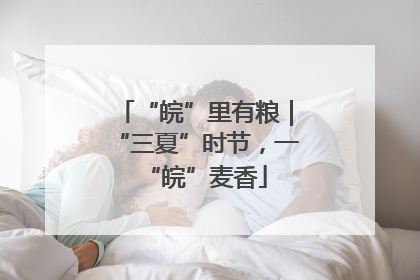 “皖”里有粮｜“三夏”时节，一“皖”麦香