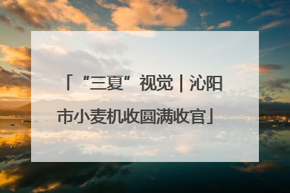 “三夏”视觉｜沁阳市小麦机收圆满收官