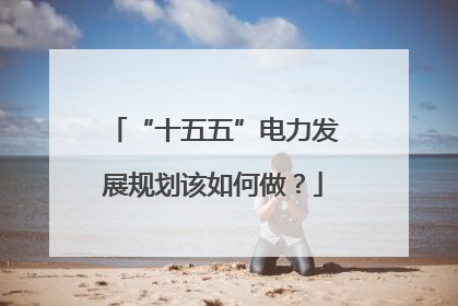 “十五五”电力发展规划该如何做？