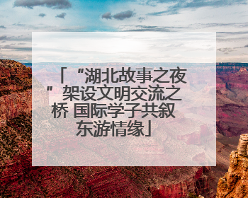 “湖北故事之夜”架设文明交流之桥 国际学子共叙东游情缘