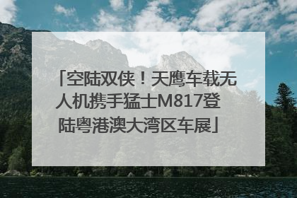 空陆双侠！天鹰车载无人机携手猛士M817登陆粤港澳大湾区车展