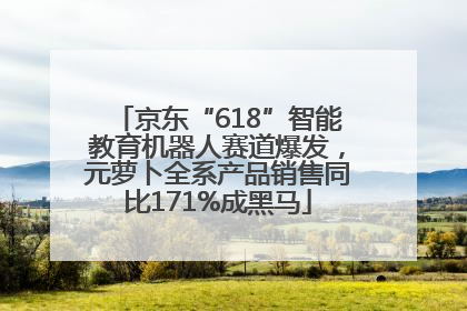 京东“618”智能教育机器人赛道爆发，元萝卜全系产品销售同比171%成黑马
