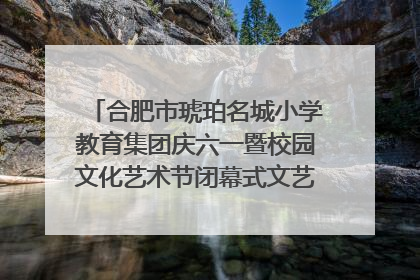 合肥市琥珀名城小学教育集团庆六一暨校园文化艺术节闭幕式文艺汇演圆满举行