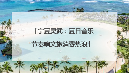 宁夏灵武：夏日音乐节奏响文旅消费热浪