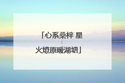 心系桑梓 星火燎原暖湖塘