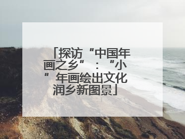 探访“中国年画之乡”：“小”年画绘出文化润乡新图景