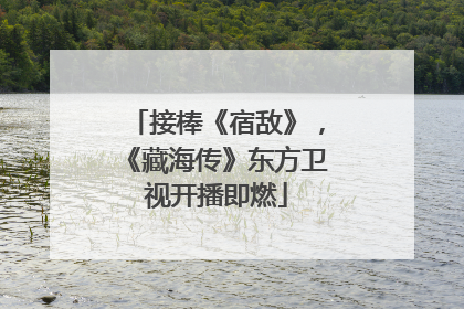 接棒《宿敌》，《藏海传》东方卫视开播即燃