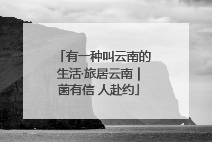 有一种叫云南的生活·旅居云南｜菌有信 人赴约
