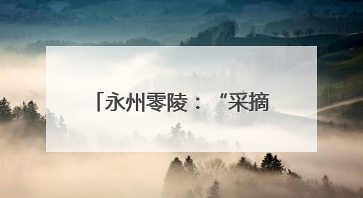 永州零陵：“采摘经济”带火乡村游