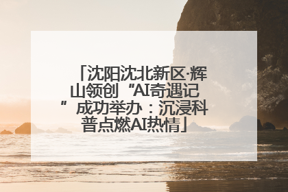 沈阳沈北新区·辉山领创“AI奇遇记”成功举办：沉浸科普点燃AI热情