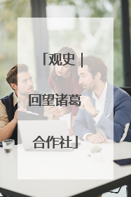观史｜回望诸葛合作社