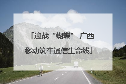 迎战“蝴蝶” 广西移动筑牢通信生命线