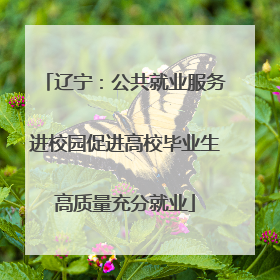 辽宁：公共就业服务进校园促进高校毕业生高质量充分就业