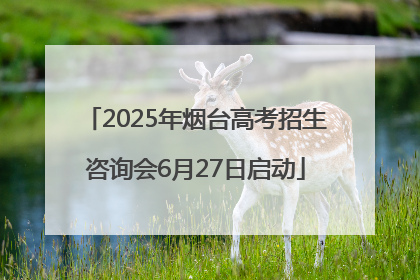 2025年烟台高考招生咨询会6月27日启动